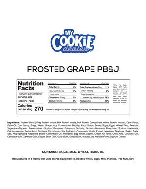My Cookie Dealer Protein Pastry - Bemoxie Supplements