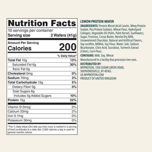 MyProtein Protein Wafer - Bemoxie Supplements