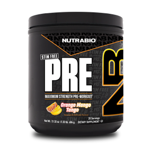 NutraBio Stim Free Preworkout - Bemoxie Supplements