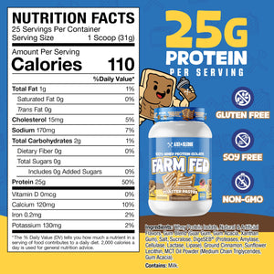 Axe & Sledge Farm Fed Protein - Bemoxie Supplements