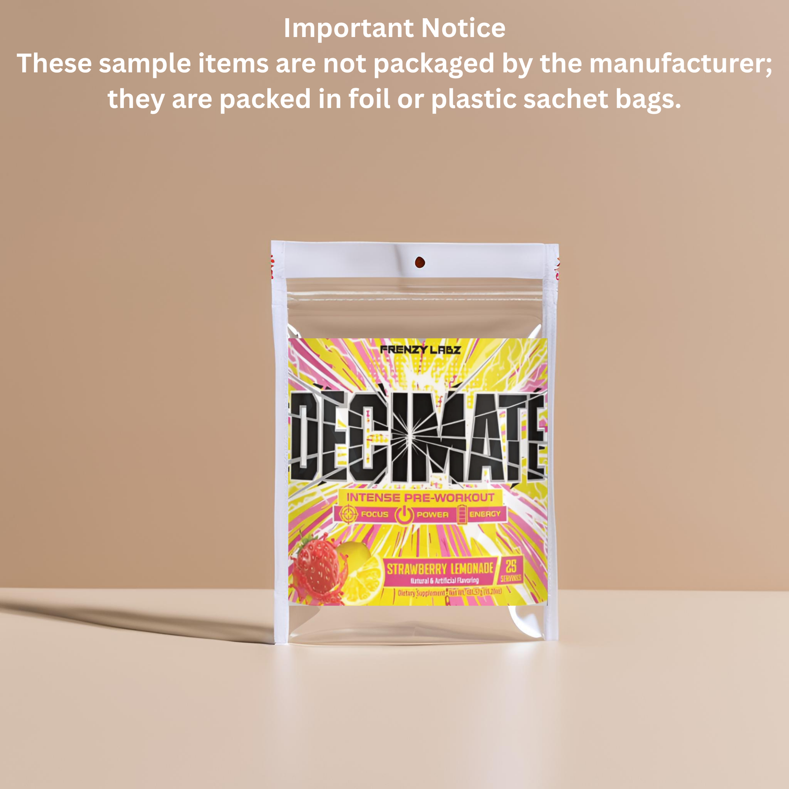 Frenzy Labz Decimate Pre workout (1) - Bemoxie Supplements