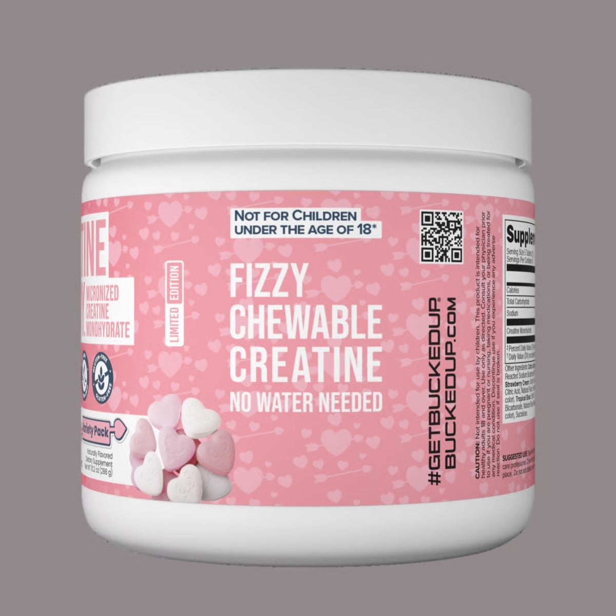 Bucked Up Creatine Candy - Bemoxie Supplements