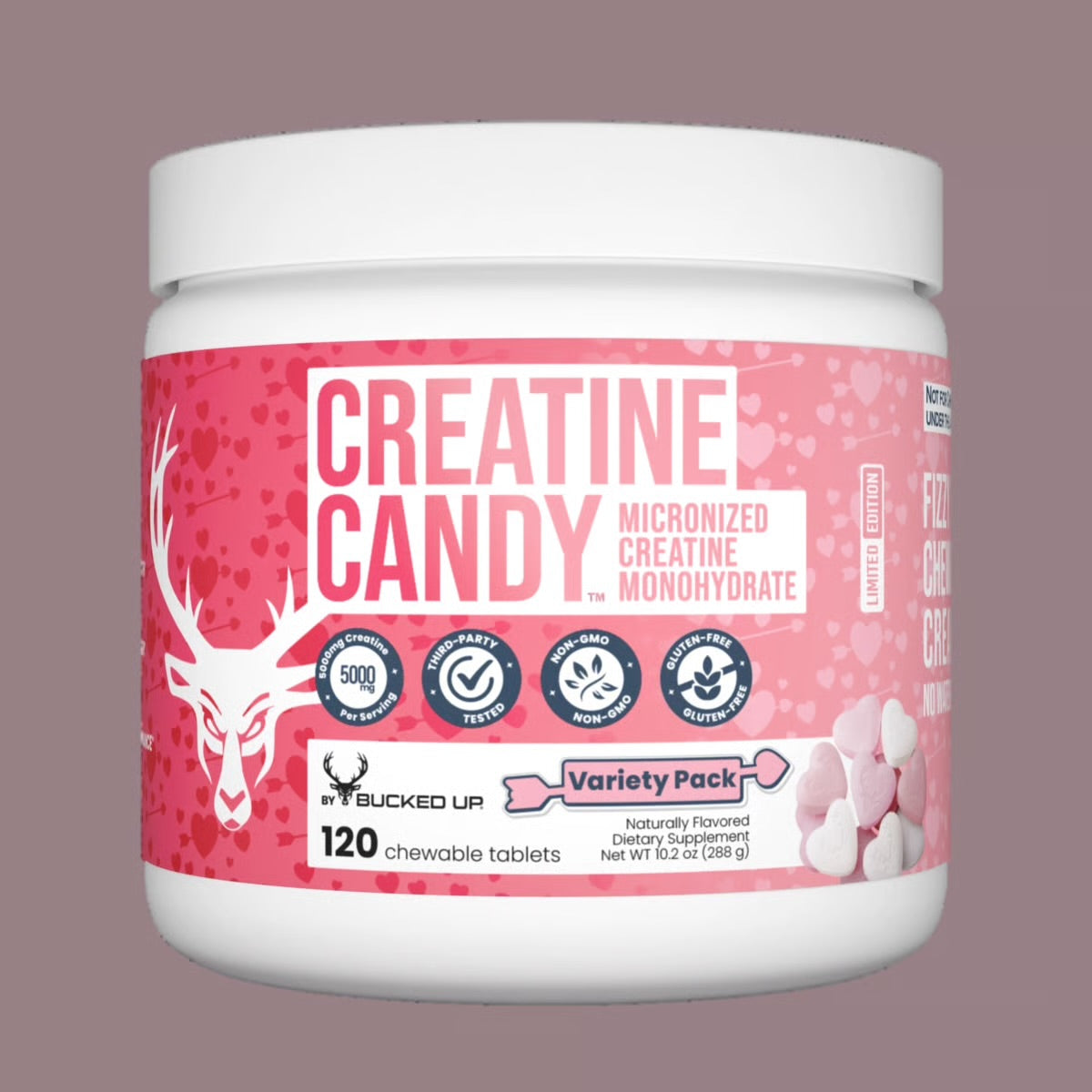 Bucked Up Creatine Candy - Bemoxie Supplements