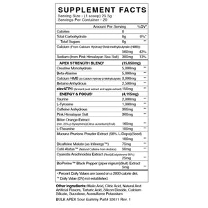 BlackMarket Bulk Apex PreWorkout - Bemoxie Supplements