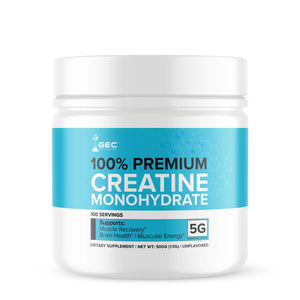 GEC Wellness Creatine Monohydrate - Bemoxie Supplements
