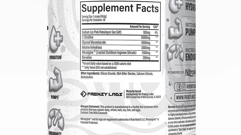 Frenzy Labs Outburst Non-Stim - Bemoxie Supplements