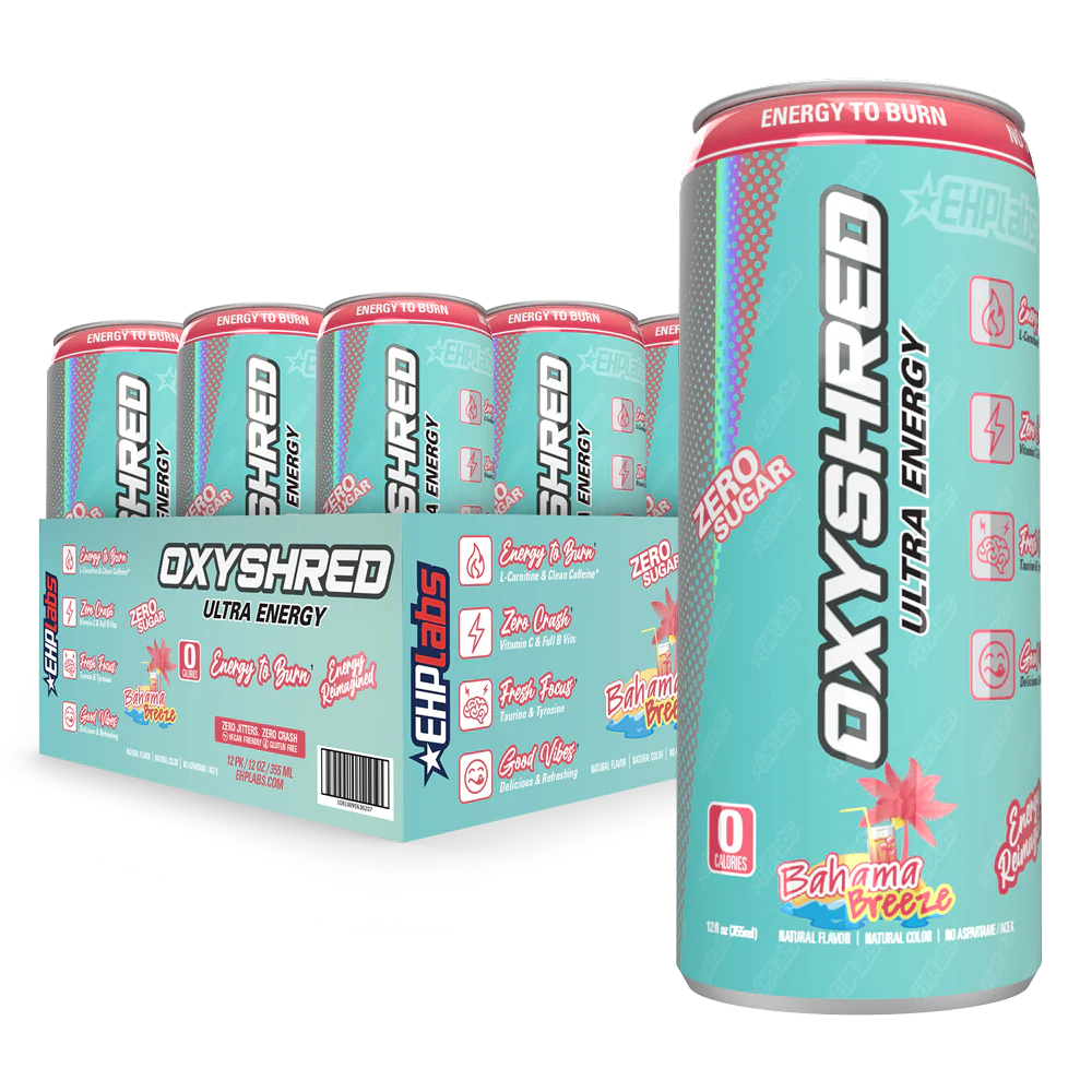 EHP Labs Oxyshred ULTRA energy drink - Bemoxie Supplements