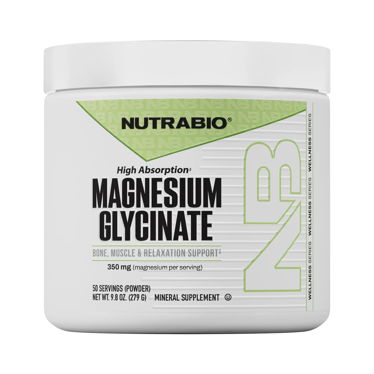 NutraBio Magnesium Glycinate - Bemoxie Supplements