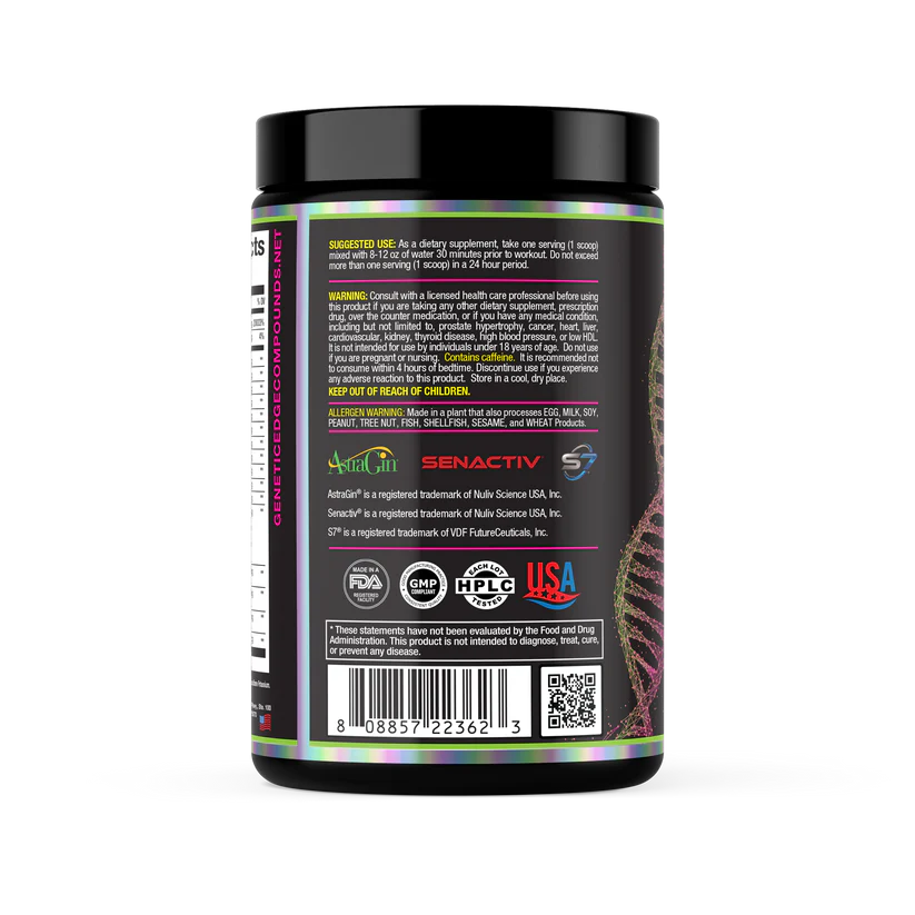 GEC LFL Nootropic Preworkout - Bemoxie Supplements