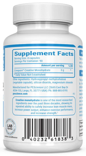 TruCreatine Capsules - Bemoxie Supplements