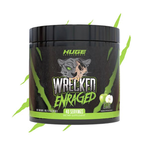 Huge Supplements Wrecked Enraged Pre Workout - Bemoxie Supplements