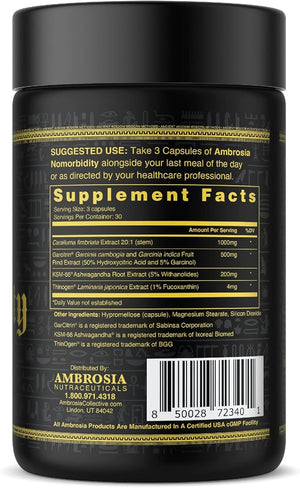 Ambrosia Nomorbidity - Bemoxie Supplements