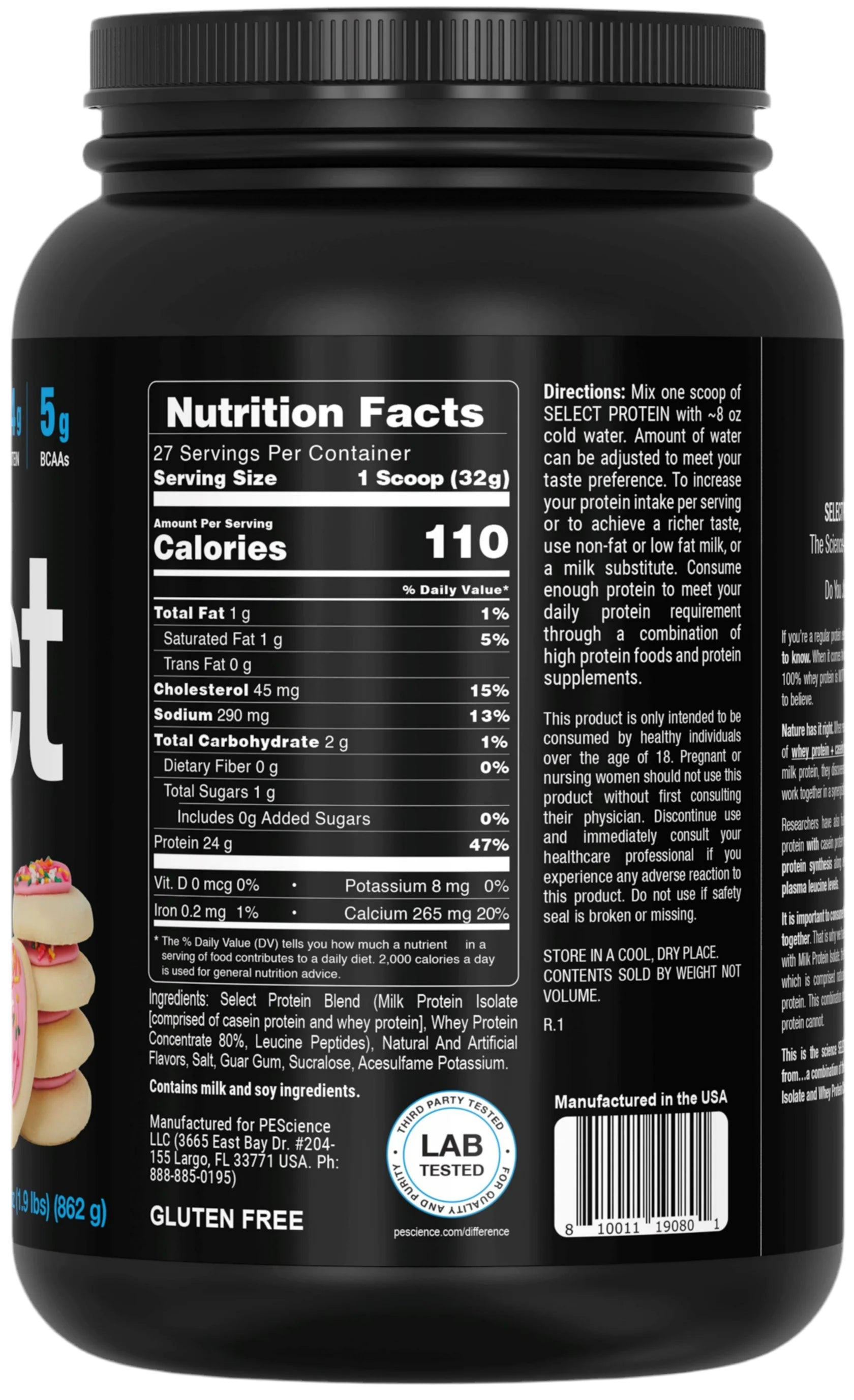 PEScience SELECT Protein - Bemoxie Supplements