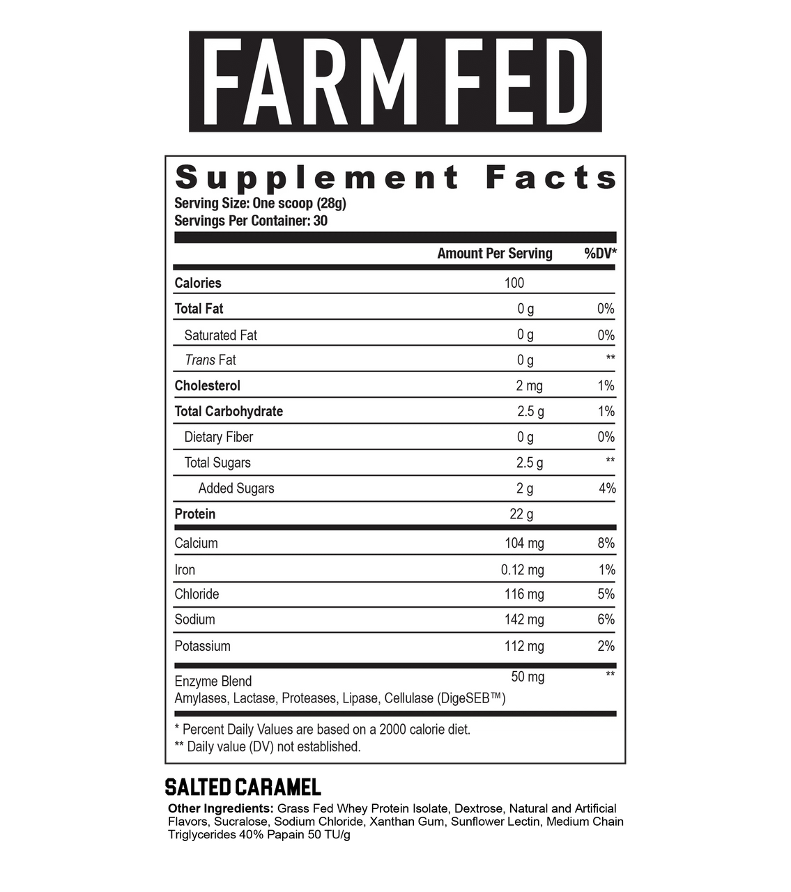 Axe & Sledge Farm Fed Protein - Bemoxie Supplements