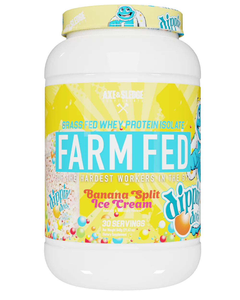 Axe & Sledge Farm Fed Protein - Bemoxie Supplements