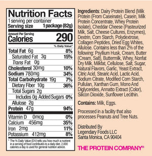 Legendary Foods Protein Pasta – 47g Protein - Bemoxie Supplements