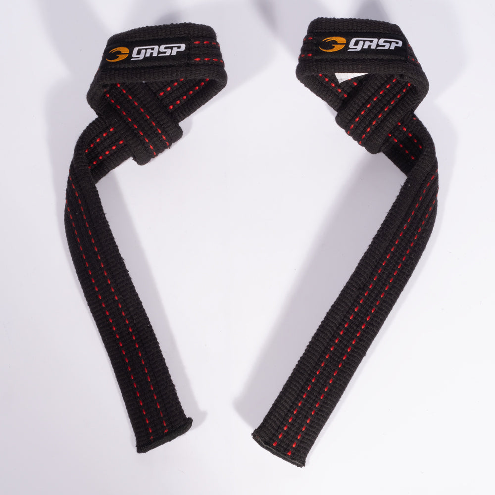 GASP Lifting Straps – Heavy-Duty Cotton Canvas Straps for Weightlifting - Bemoxie Supplements