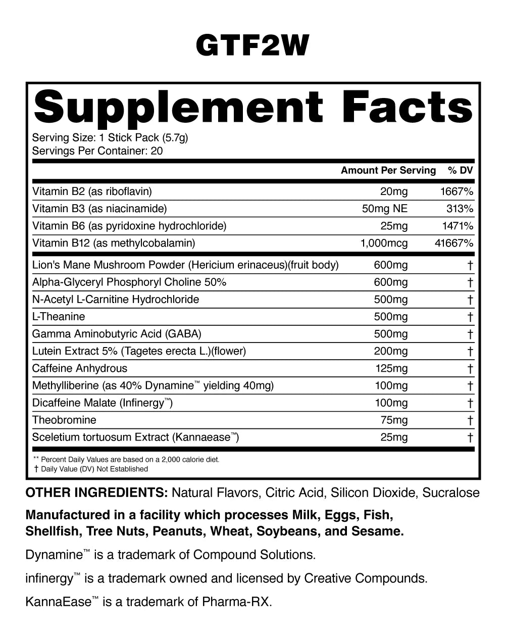 Anabolic Warfare GTF2W - Bemoxie Supplements