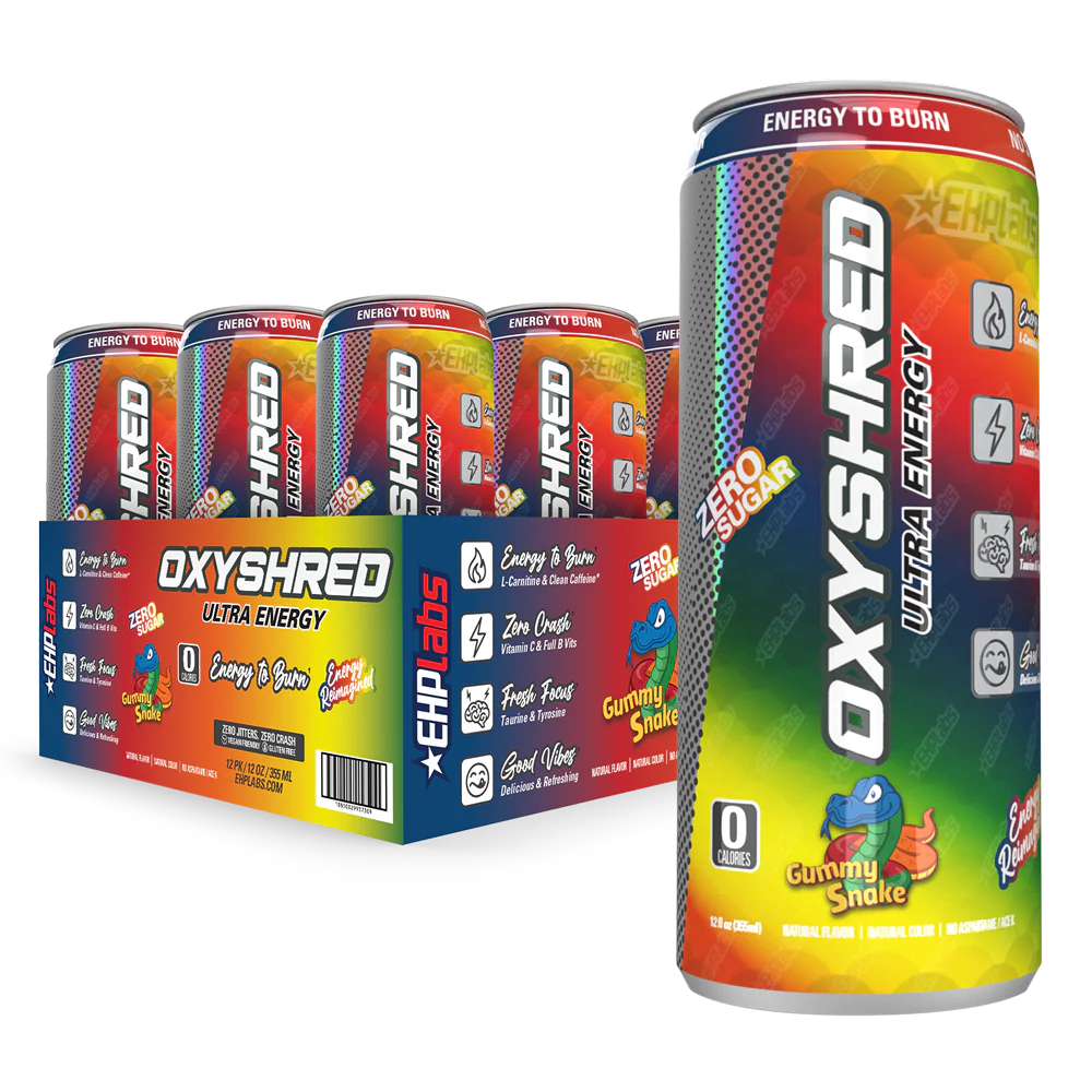 EHP Labs Oxyshred ULTRA energy drink - Bemoxie Supplements