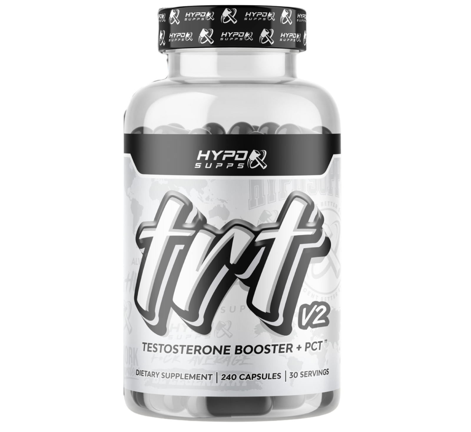 HYPD Supps TRT- Test Booster - Bemoxie Supplements