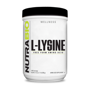 NutraBio L-Lysine - Bemoxie Supplements