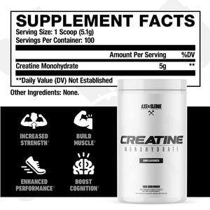Axe & Sledge Creatine - Bemoxie Supplements
