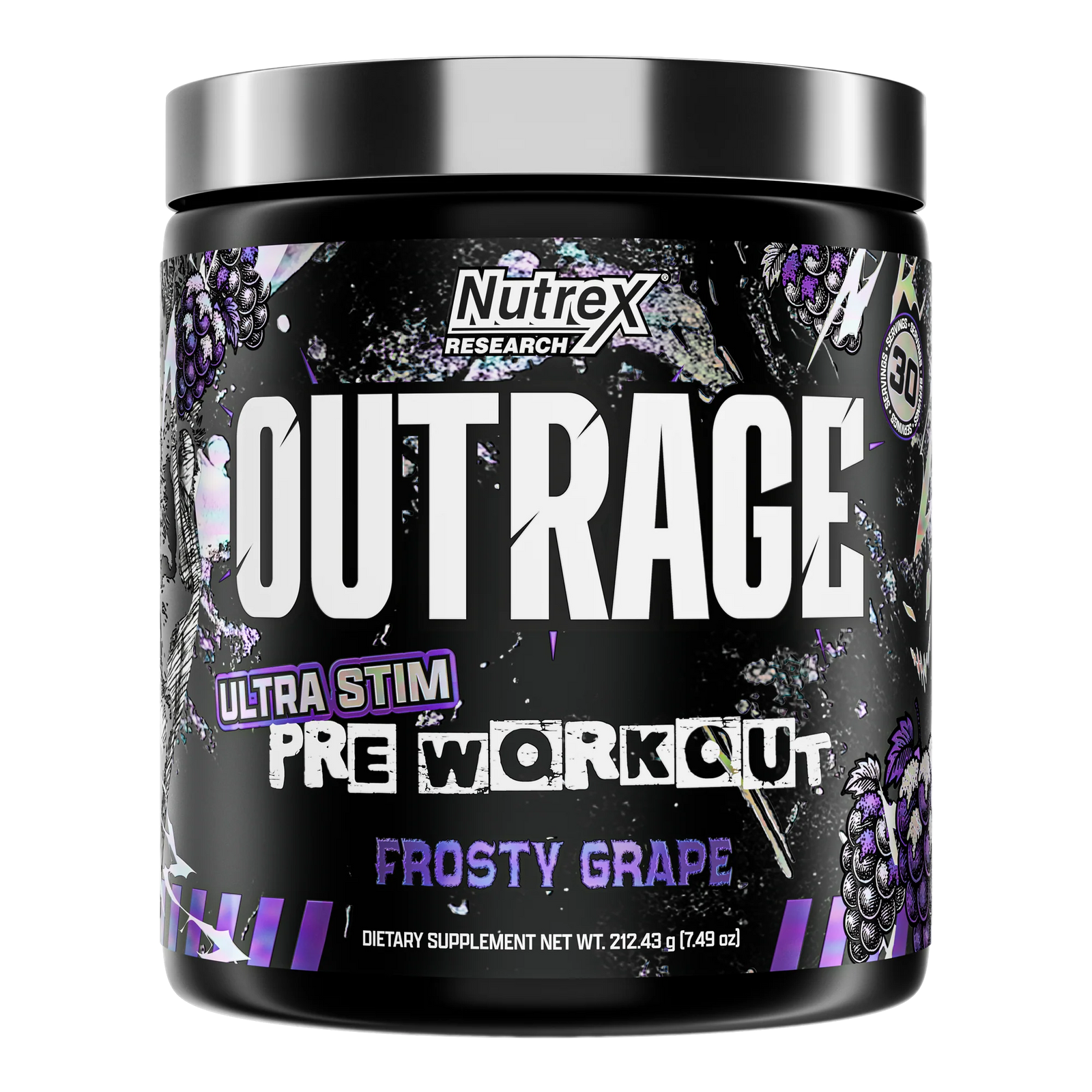 Nutrex Research Outrage PreWorkout - Bemoxie Supplements