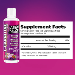Lean Sauce L-Carnitine 3500 - Bemoxie Supplements