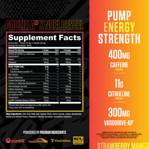 RYSE Signature Series Godzilla® PreWorkout – Unleash the Monster Within! - Bemoxie Supplements