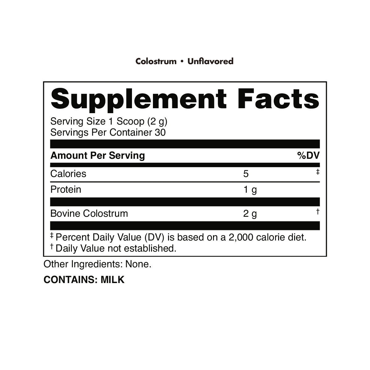 Bucked Up Colostrum - Bemoxie Supplements