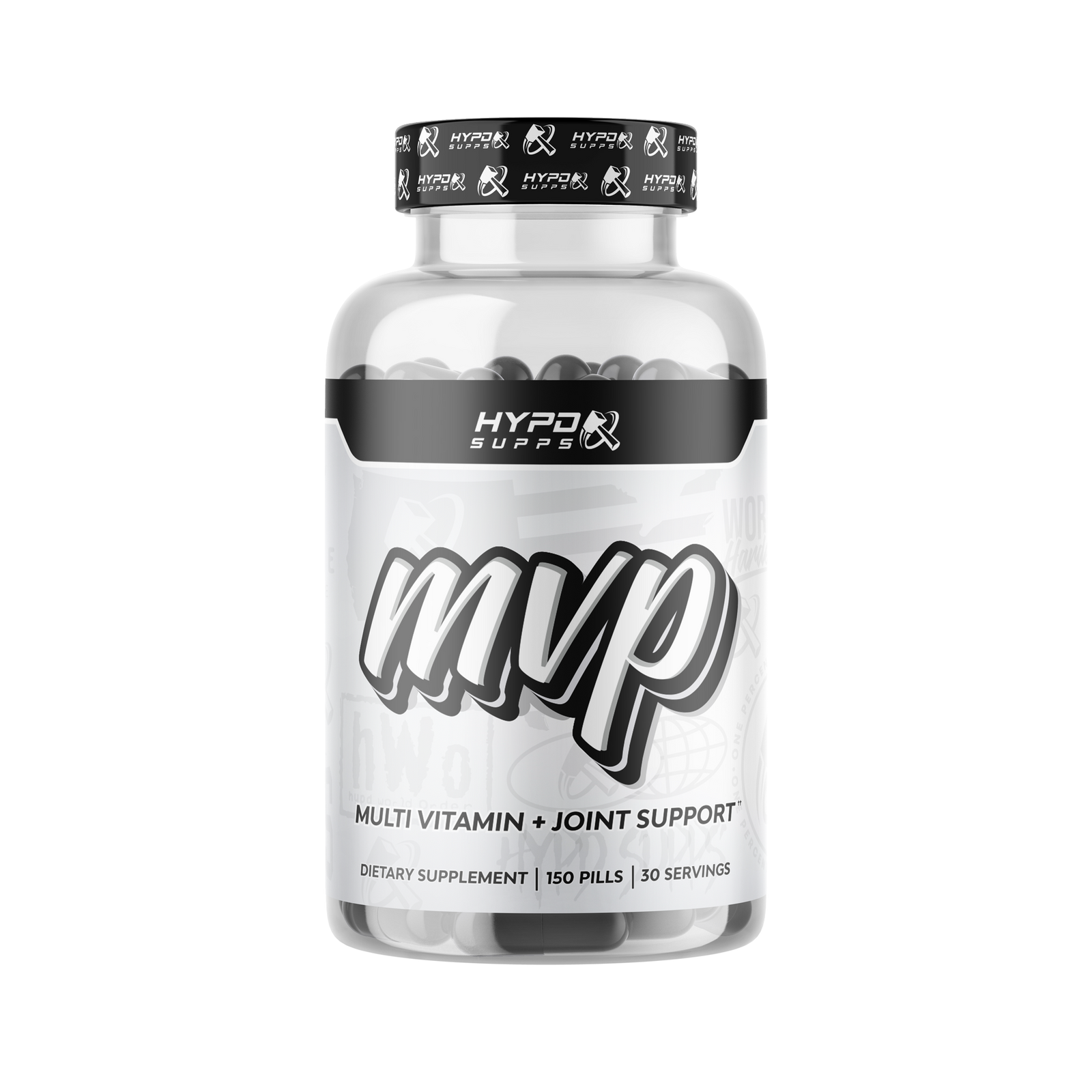 HYPD Supps MVP - MultiVitamin + Joint Support - Bemoxie Supplements