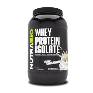 NutraBio Whey Protein Isolate - Bemoxie Supplements