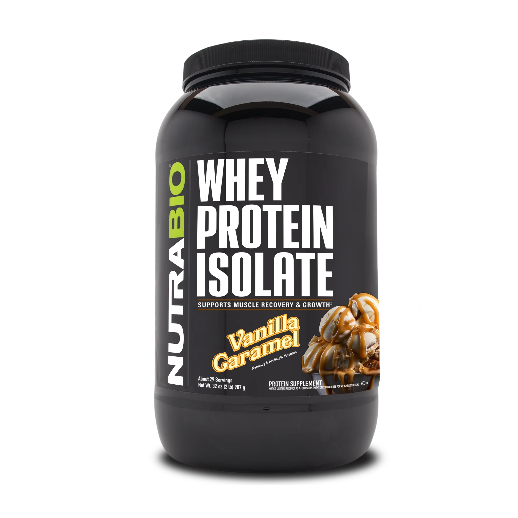 NutraBio Whey Protein Isolate - Bemoxie Supplements