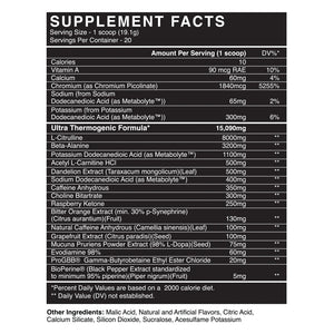 Blackmarket X Anabolic Warfare Scorch Ultra Thermogenic - Bemoxie Supplements