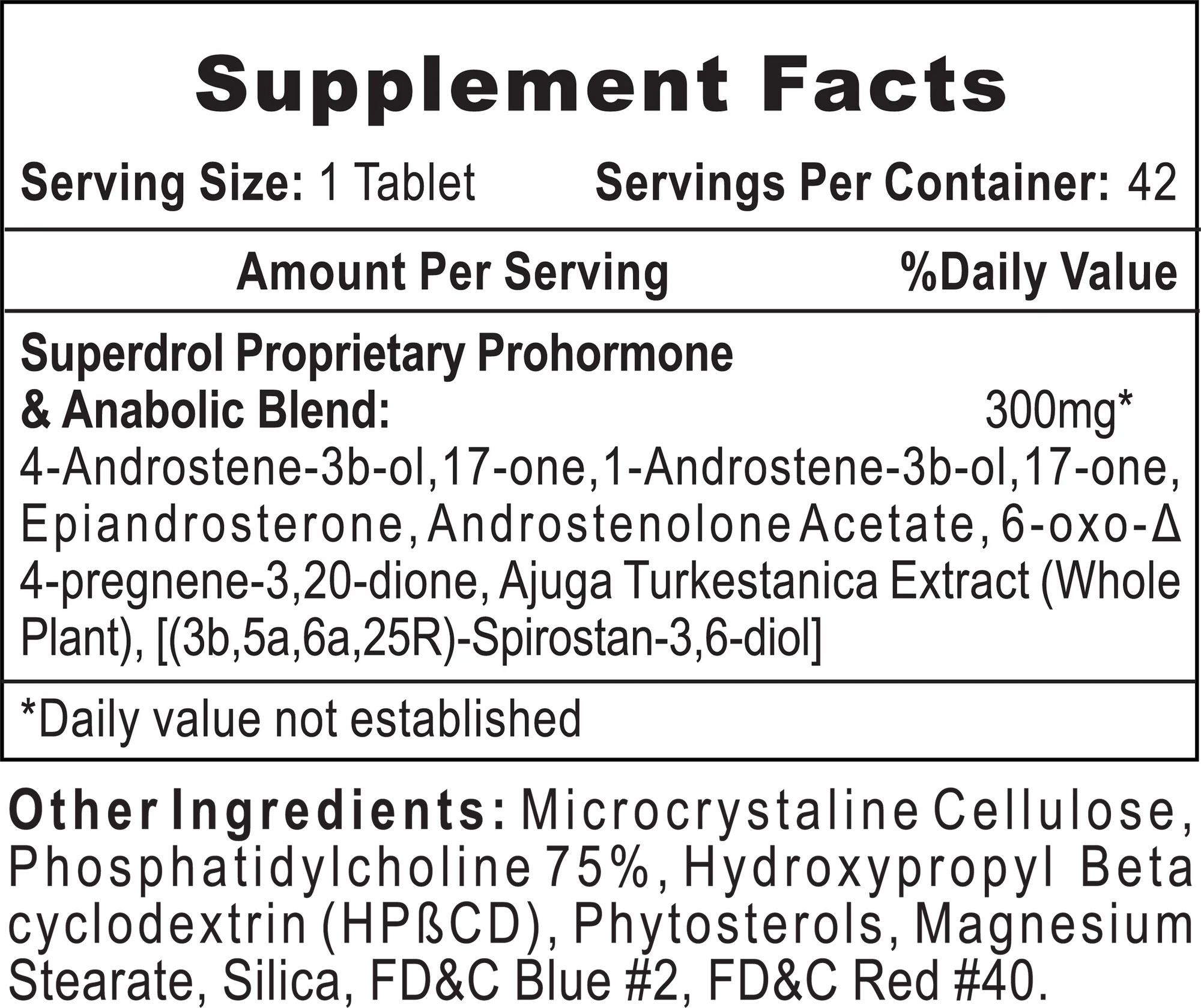 Hi Tech Pharmaceuticals Superdrol - Bemoxie Supplements