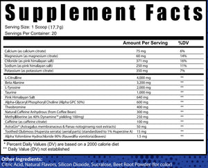 Muscle Force Defiant Unleashed Pre-Workout - Bemoxie Supplements