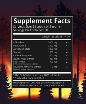 SoCal Supps Wild Fire Pre-Workout