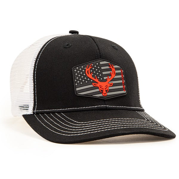 Bucked Up Flag Patch Hat - Bemoxie Supplements