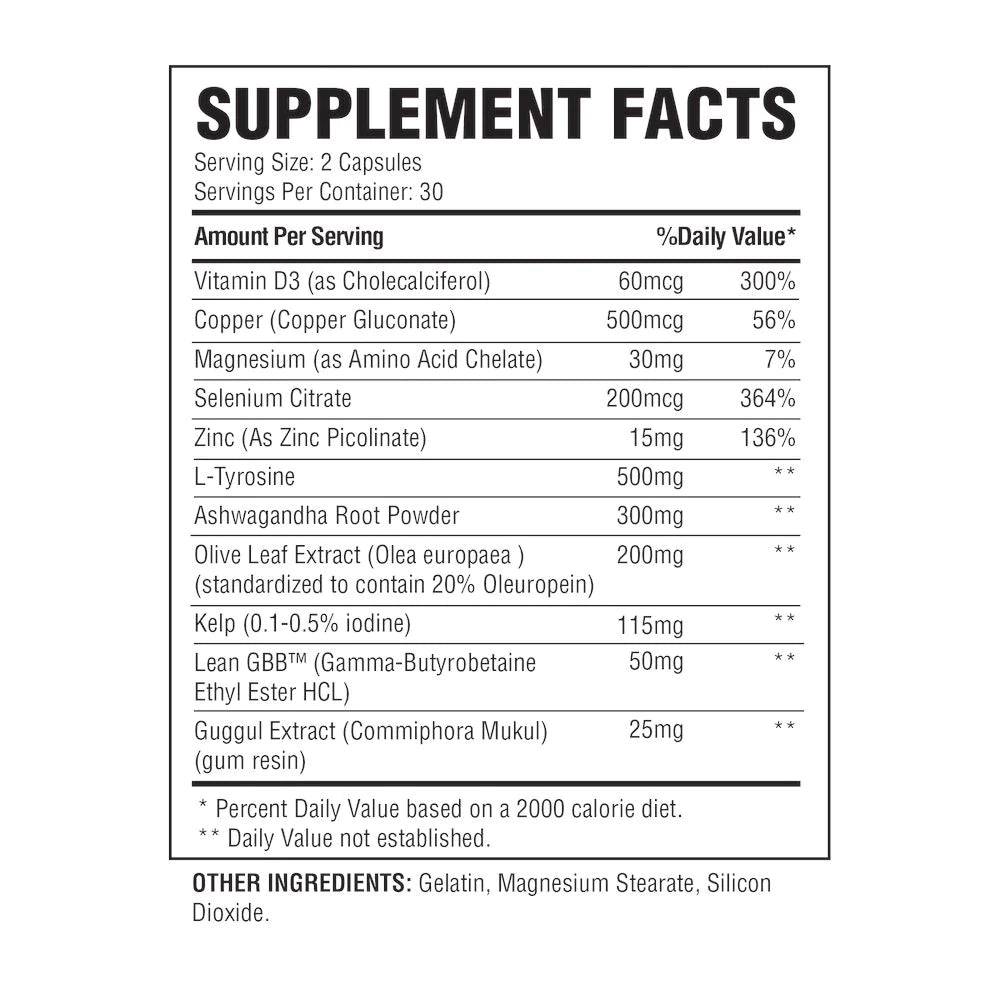 Condemned Labz Thyrogenic - Bemoxie Supplements