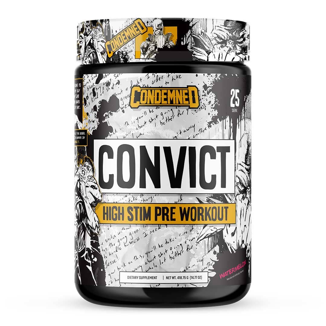 Condemned Labz Convict V2 Pre Workout - Bemoxie Supplements