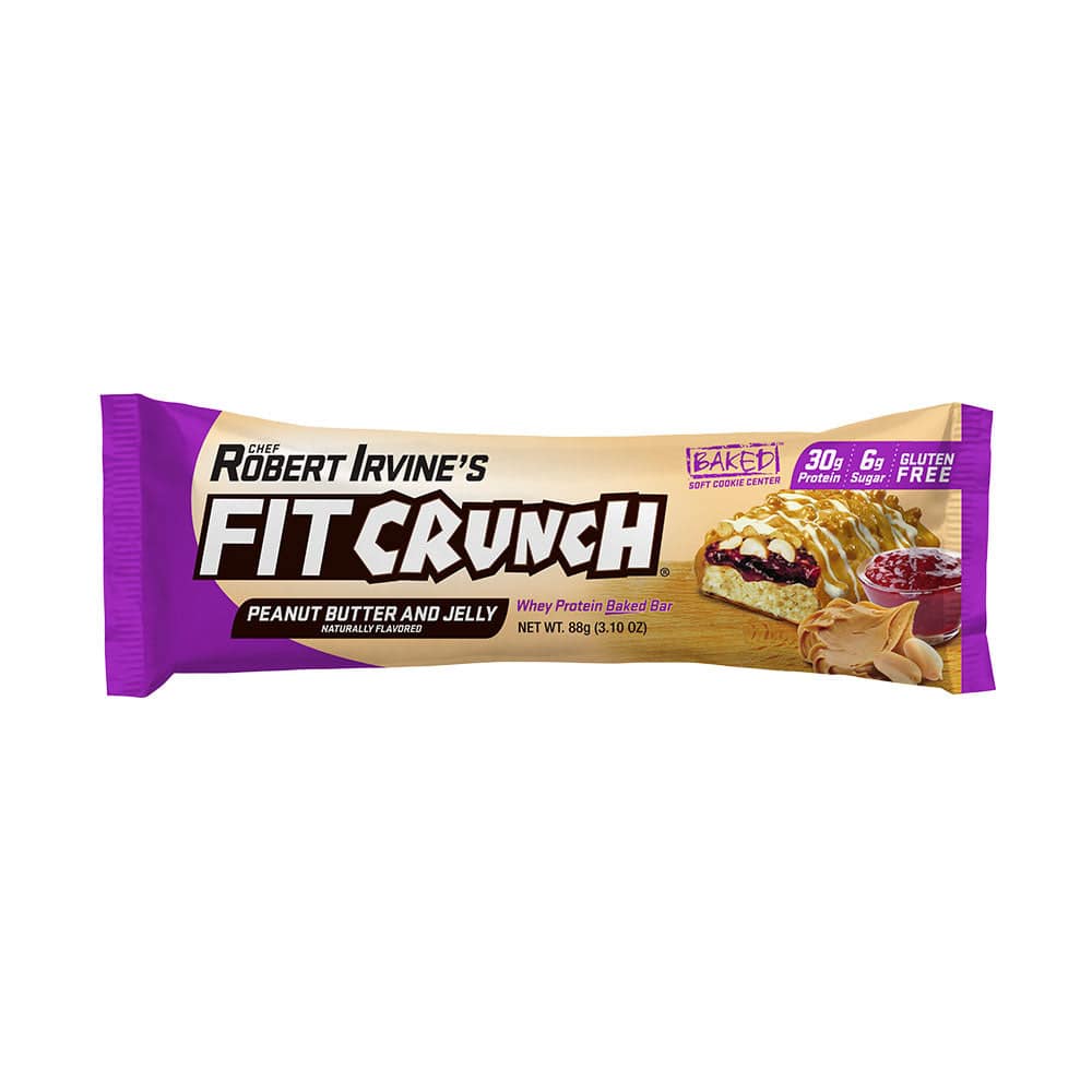 Chef Robert Irvine's Fit Crunch High Protein Baked Bars - Bemoxie Supplements