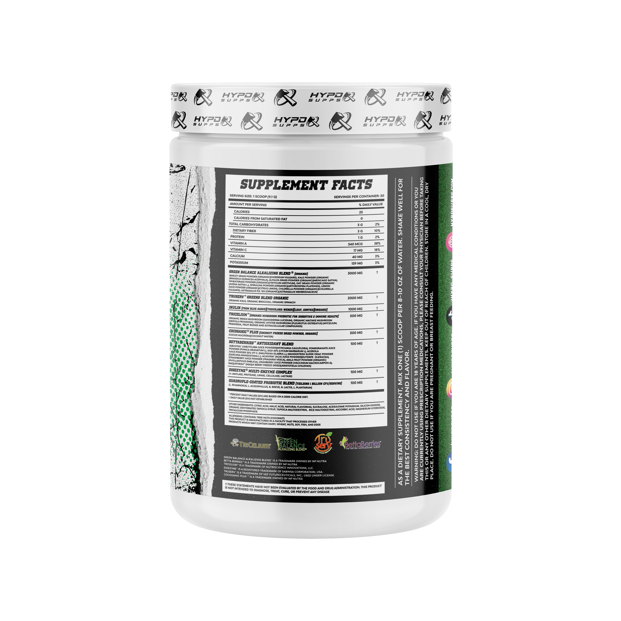 HYPD Supps Greens Complex - Bemoxie Supplements