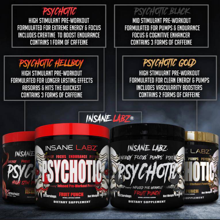 Psychotic HELLBOY Edition - Bemoxie Supplements