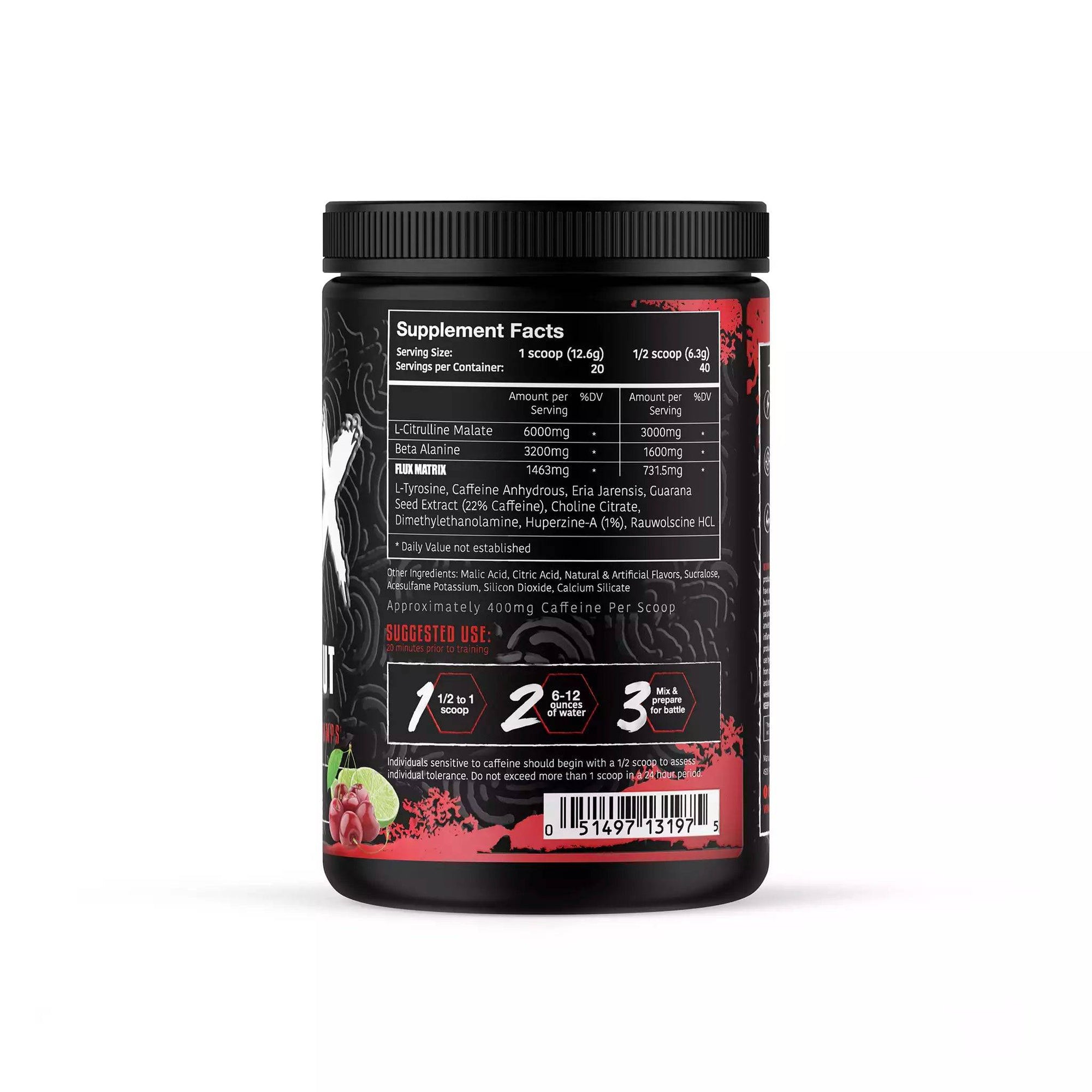 Kaymas Nutrition Flux Pre Workout - Bemoxie Supplements