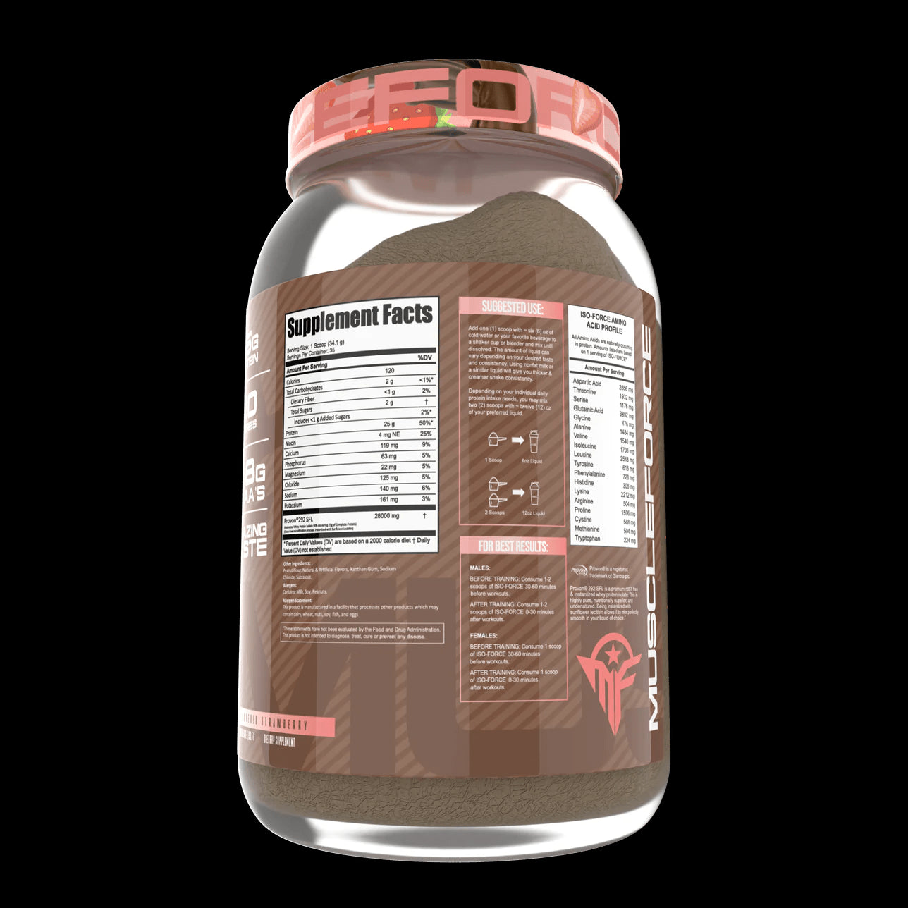 Muscle Force Iso-Force | Isolated Protein - Bemoxie Supplements