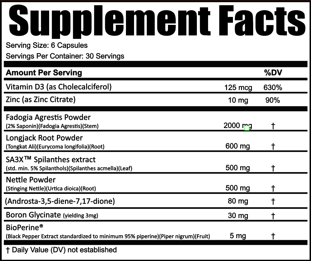 Muscle Force Alpha Force | Tri-Testosterone Support - Bemoxie Supplements