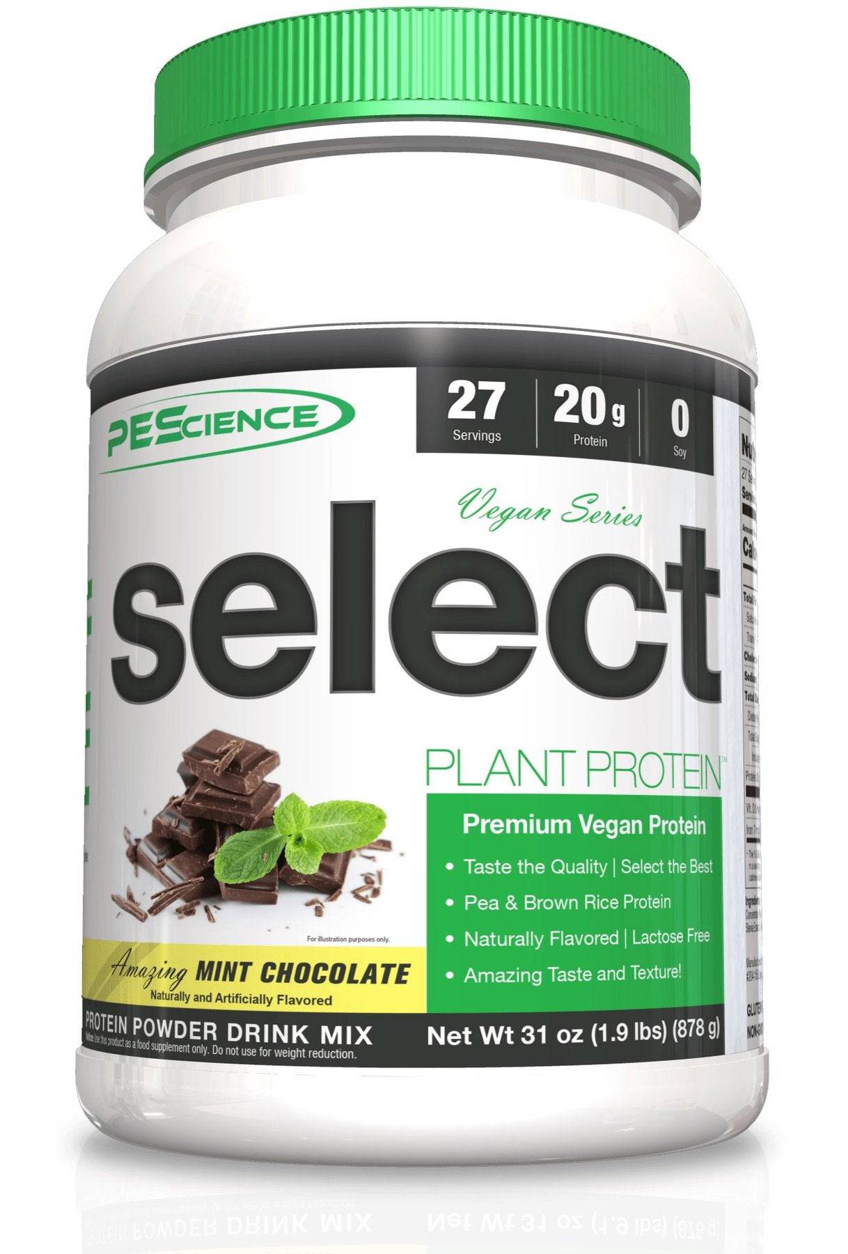 PEScience Select Vegan Protein - Bemoxie Supplements