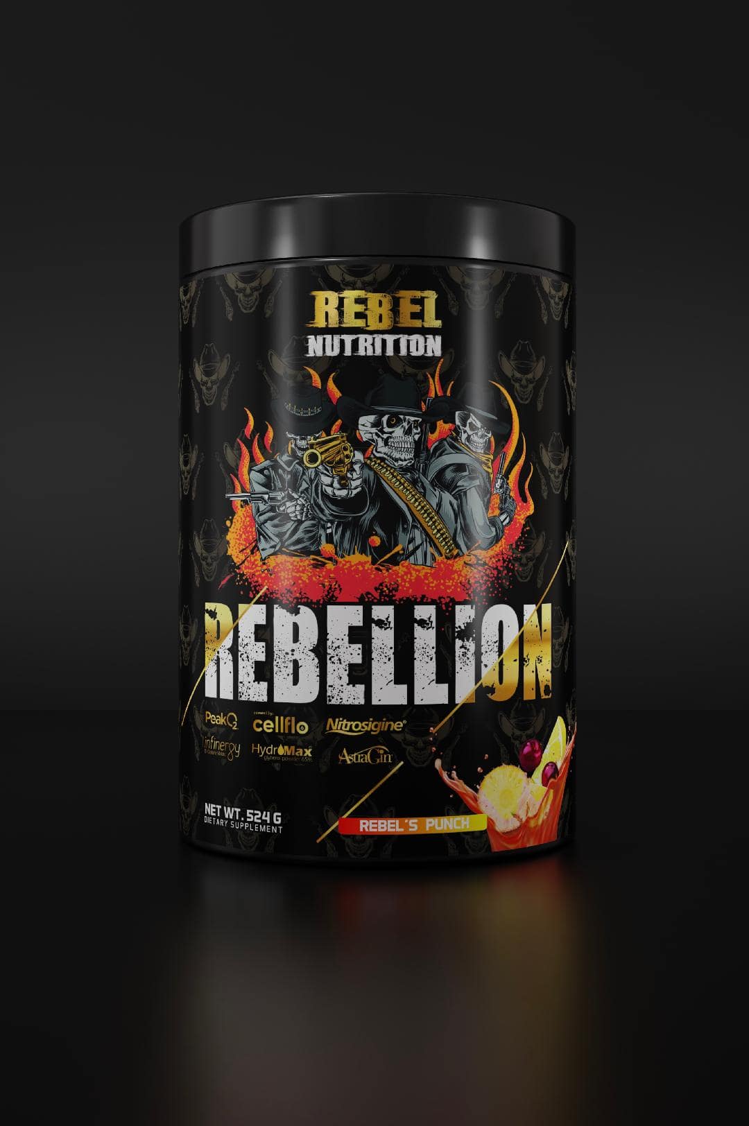 Rebel Nutrition Rebellion Pre Workout - Bemoxie Supplements