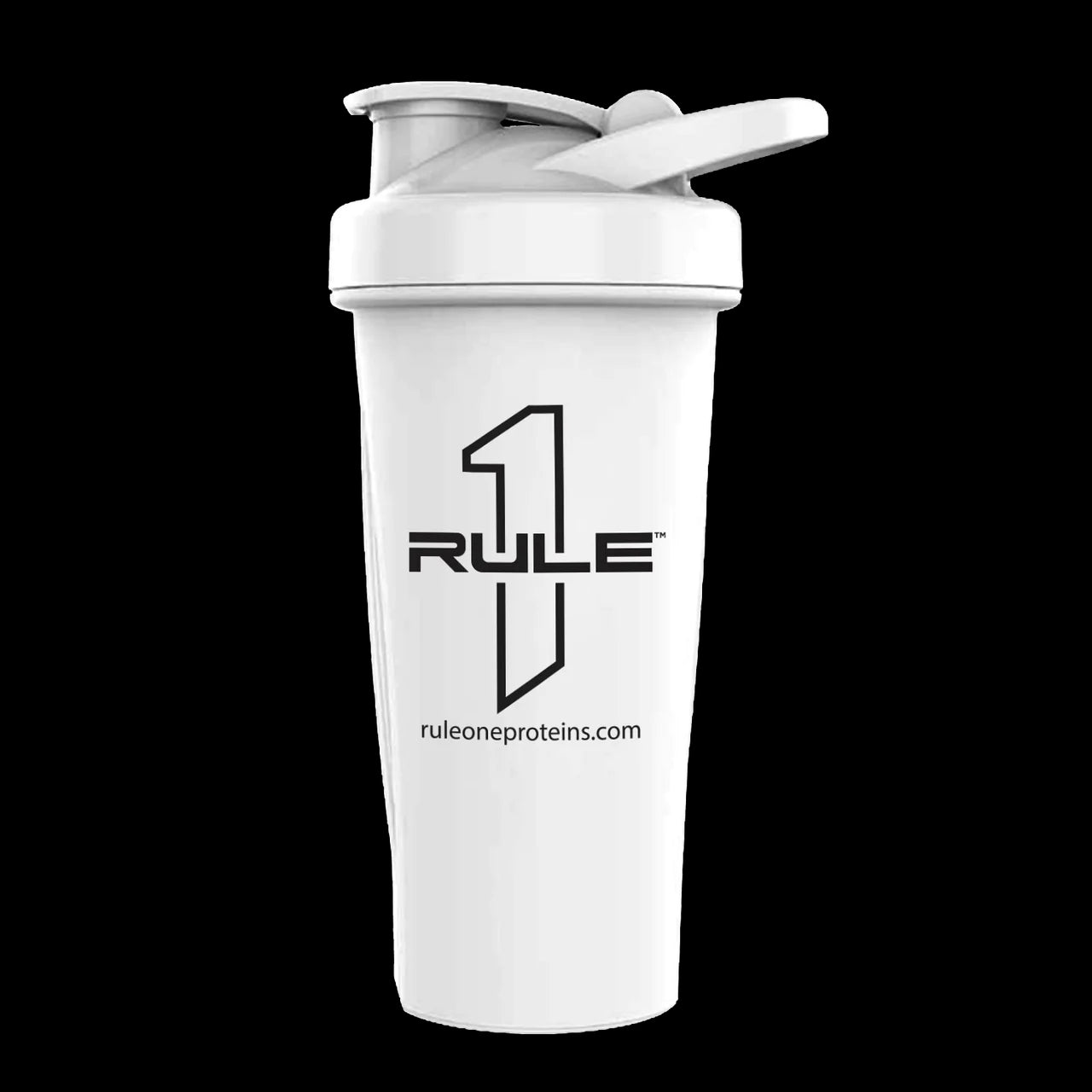 Rule 1 Shaker- 20oz White - Bemoxie Supplements