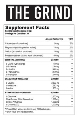 The Grind - Bemoxie Supplements Whiskey + Cola V1